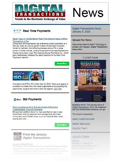 RTP Nearing 1 Million Daily Transactions; Doxo’s All-in-One Bill Pay App; CFPB Sues Experian