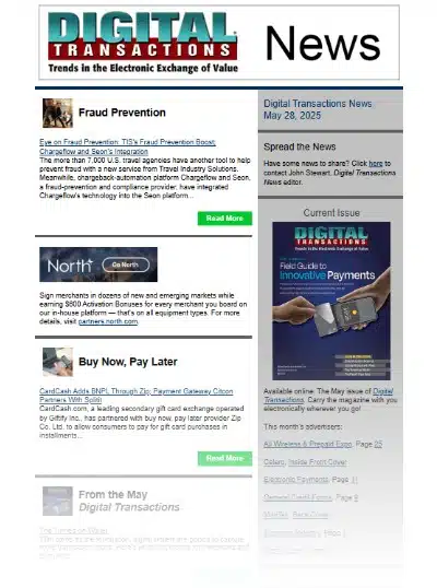 Eye on Fraud Prevention; Zip’s BNPL Paired with CardCash; Global Offloading Payroll Unit