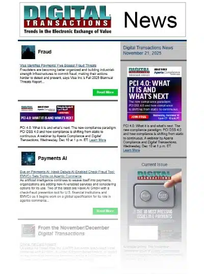 The 5 Biggest Fraud Threats, According to Visa; Eye on Payments AI; Plus Weekly Recap
