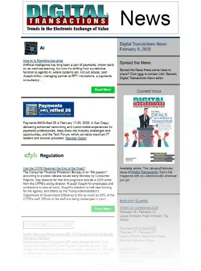 AI’s Rewriting of Acquiring; ‘Life Support’ at the CFPB; Uber Deepens Adyen Ties